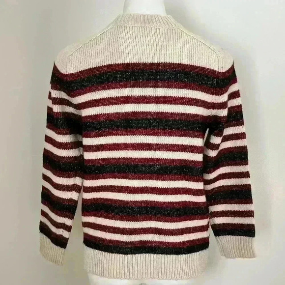 Banana Republic Striped Woven Sweater - Picture 8 of 9